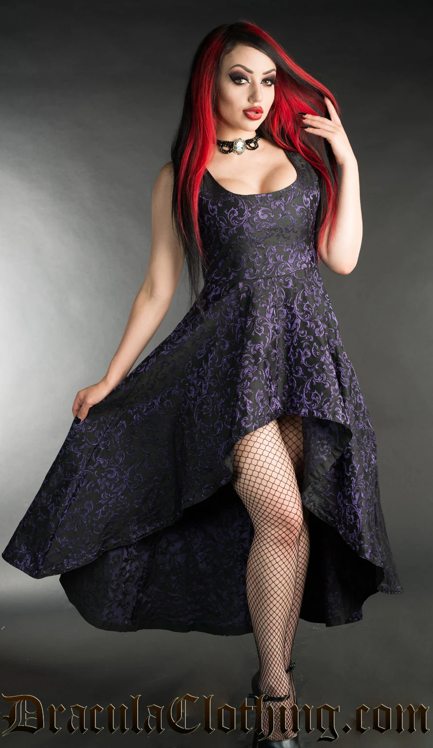 Amethyst Succubus Dress - Image 3