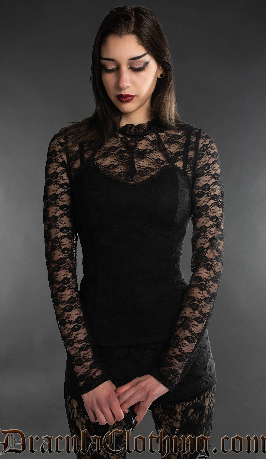 Ankh Lace Blouse - Image 4