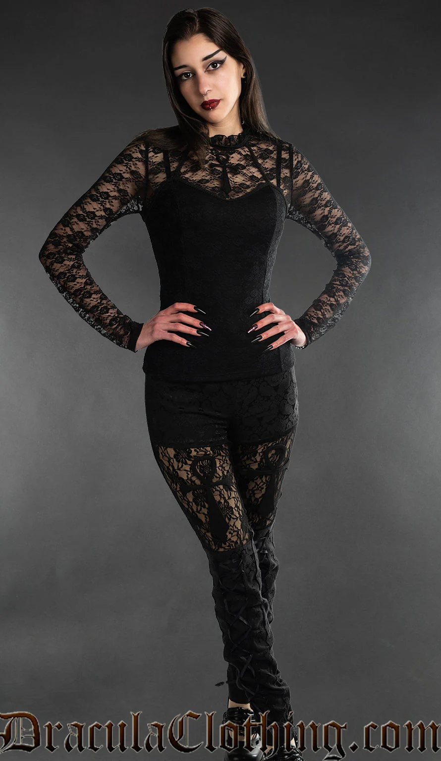 Ankh Lace Blouse - Image 5