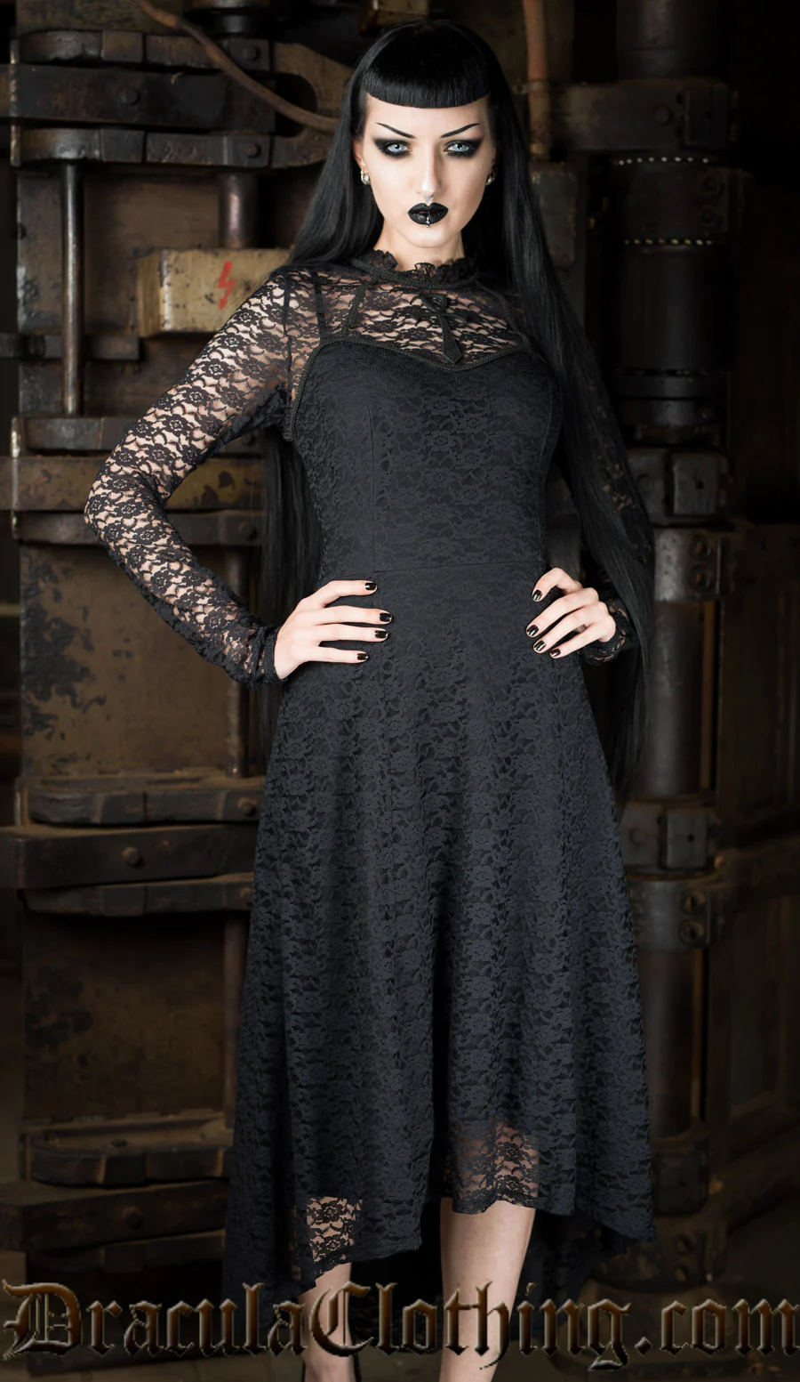 Ankh Lace Dress - Image 4