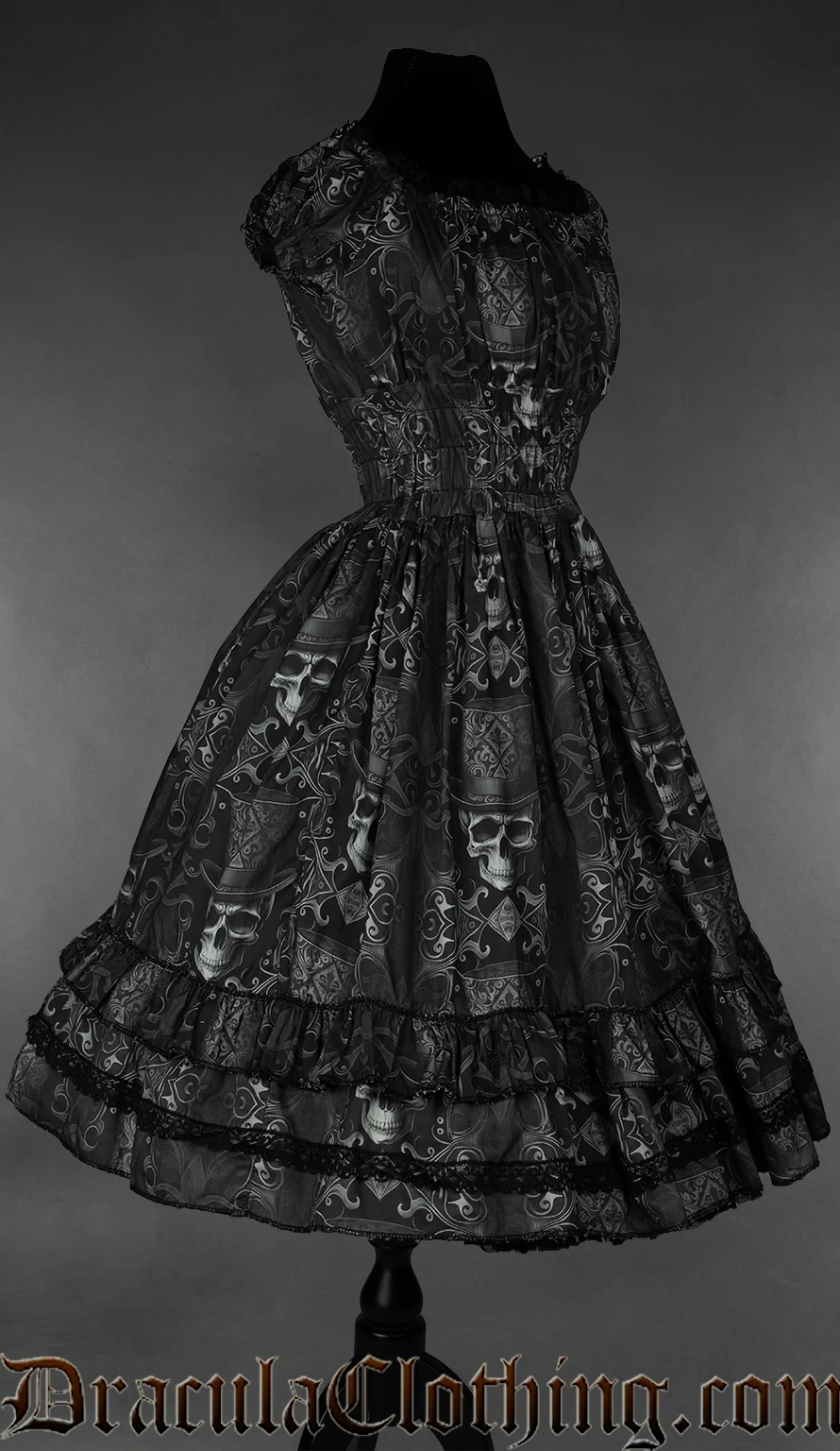 Aristoskull Gothabilly Dress - Image 3