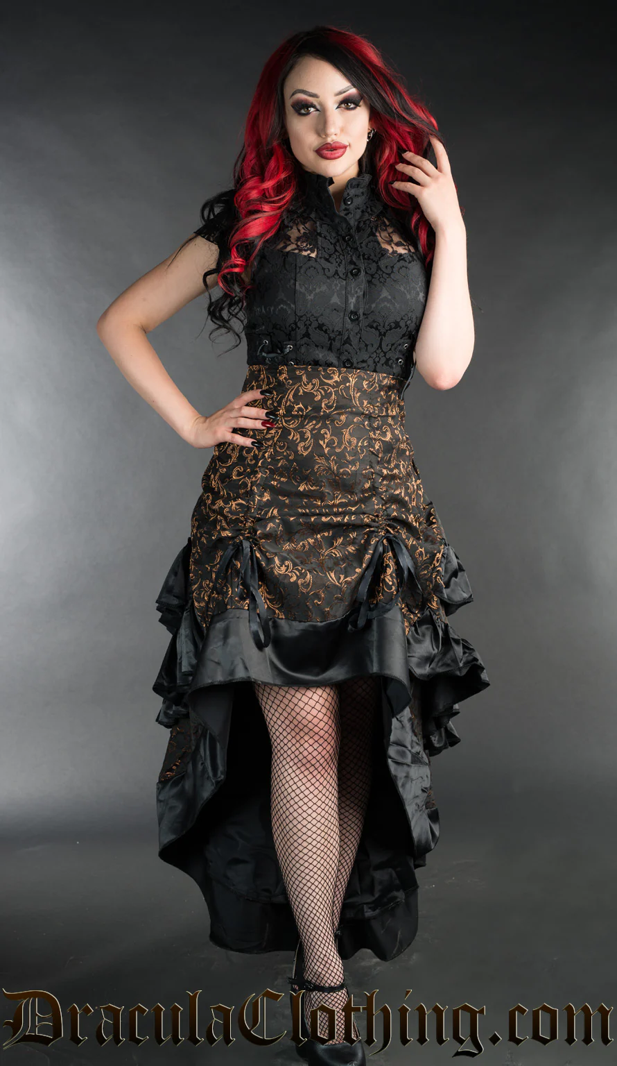 Axinite Layer Bustle Skirt - Image 3