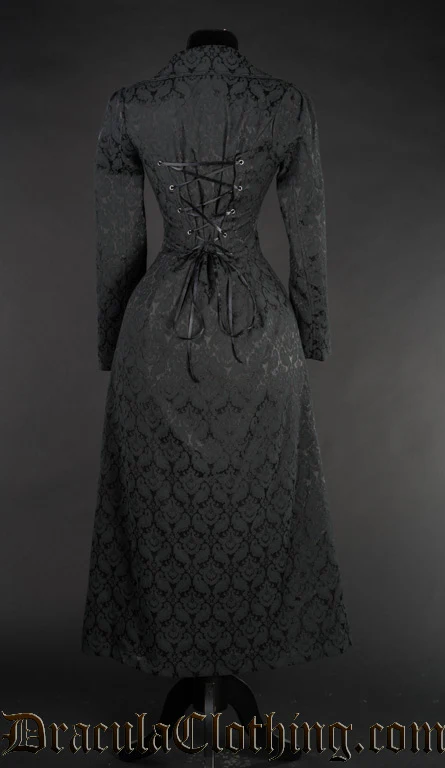 Brocade Baronetess Coat - Image 5