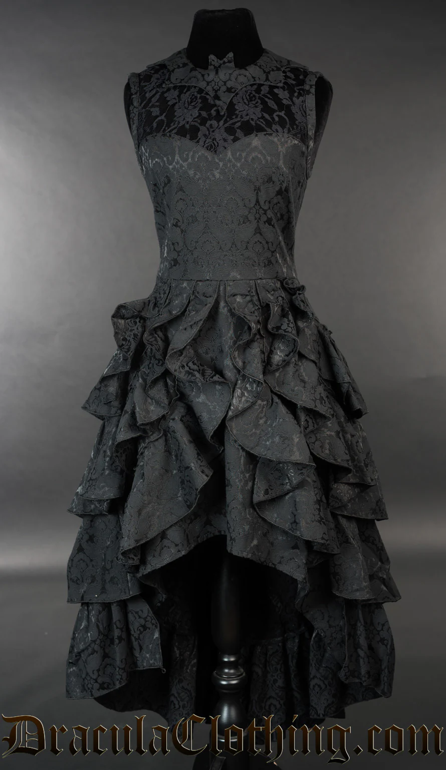 Bat Ruffle Dress - Image 2