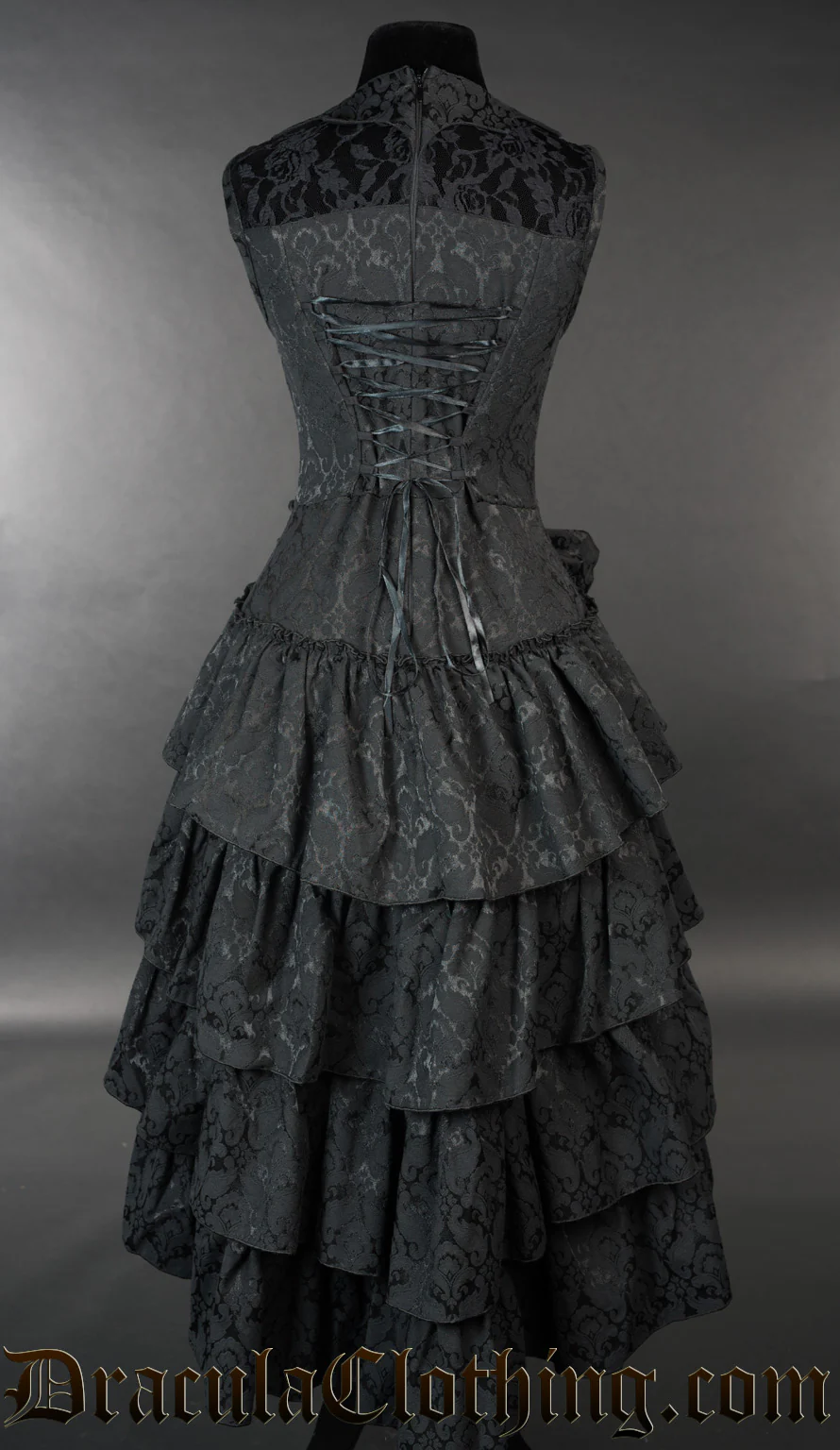 Bat Ruffle Dress - Image 3