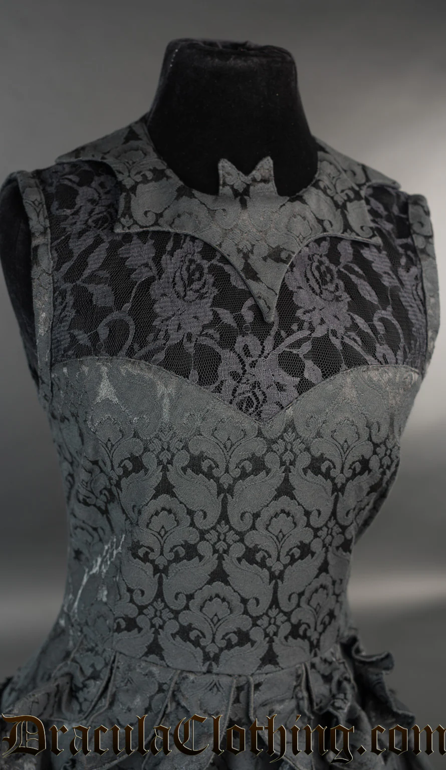 Bat Ruffle Dress - Image 4