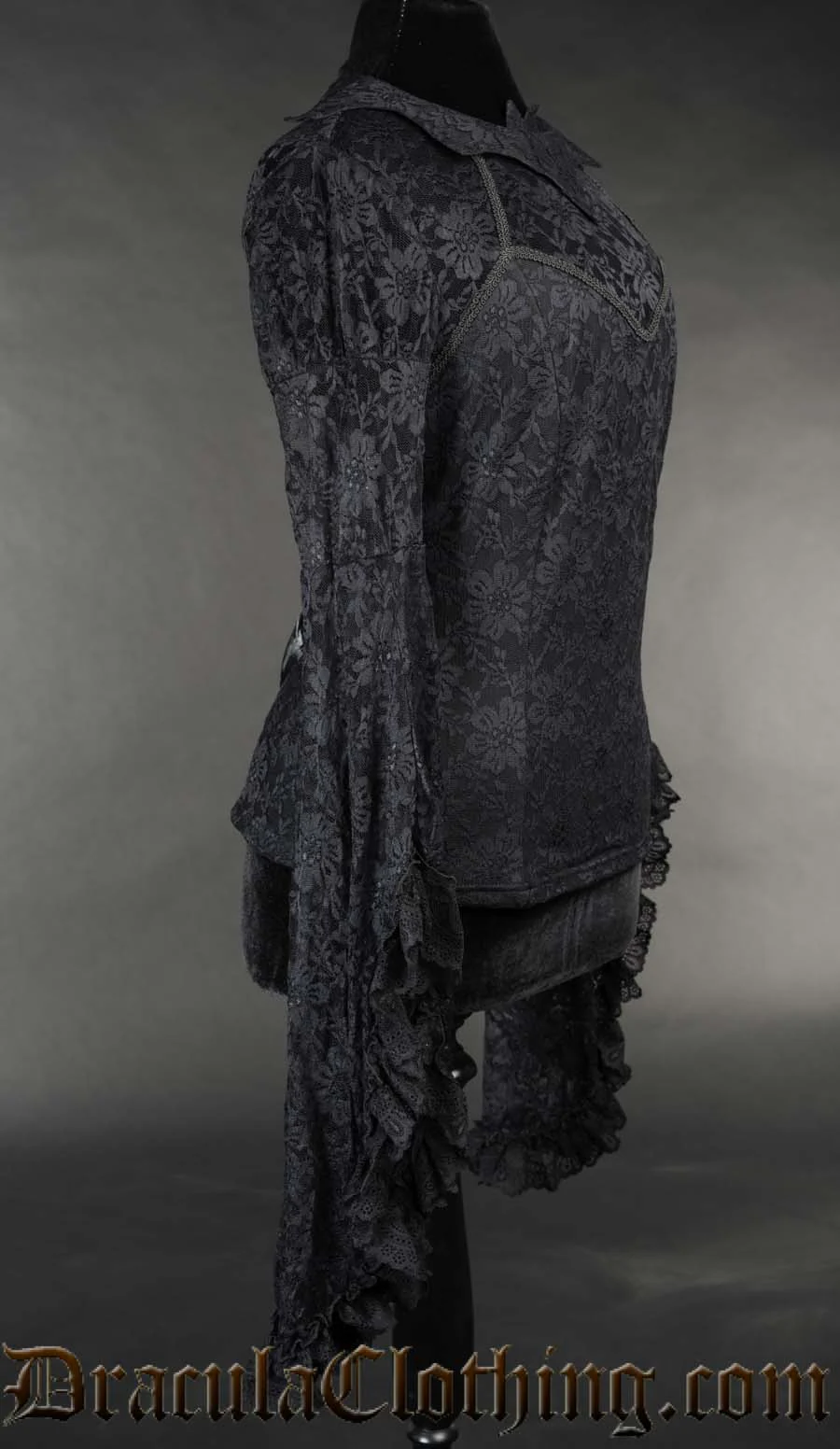 Bat Trumpet Sleeved Top - Image 5