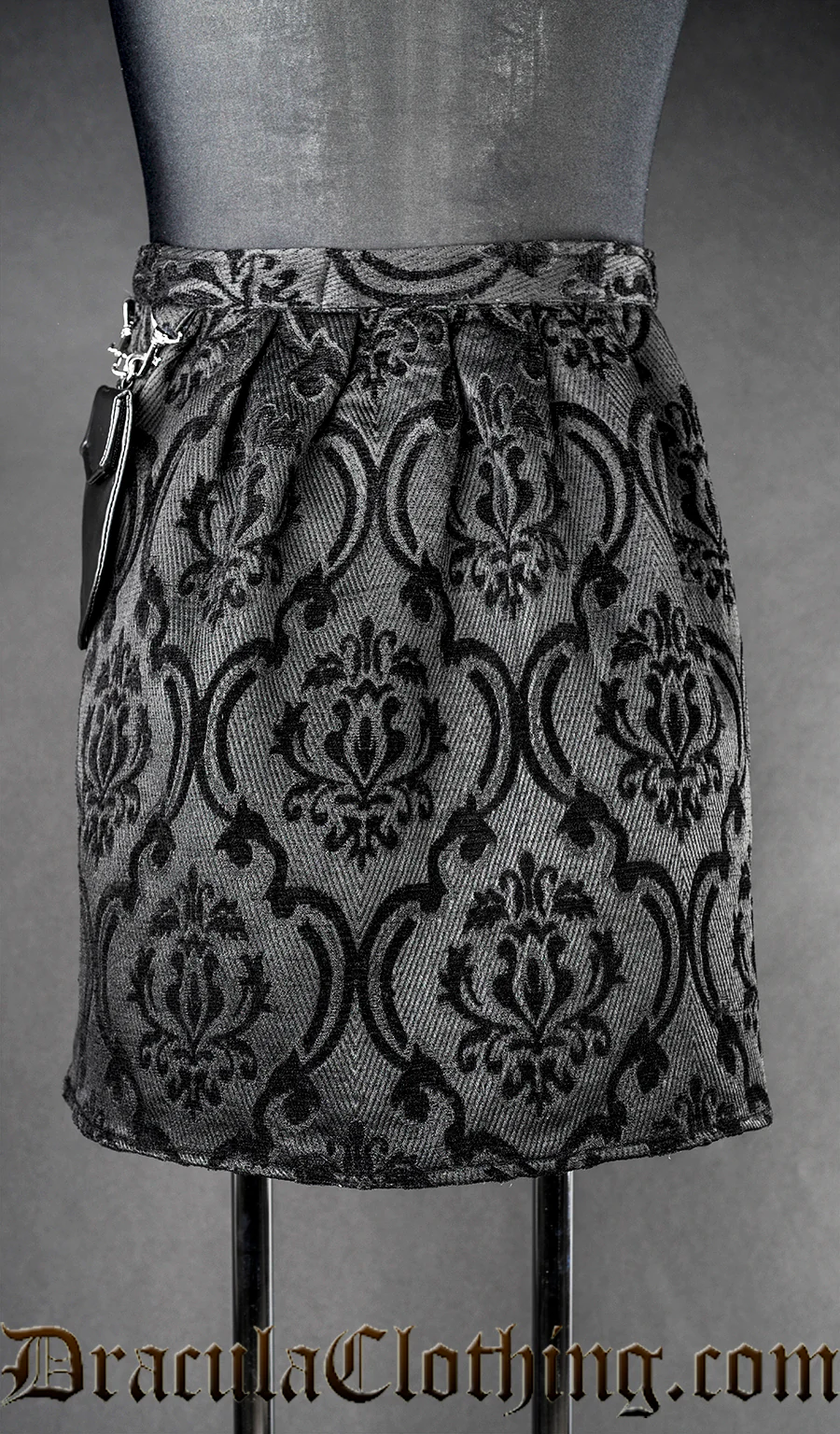Black Brocade Kilt - Image 5