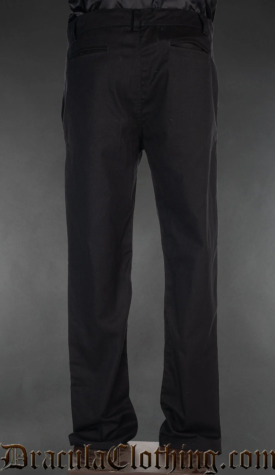 Black Cotton Pants - Image 2