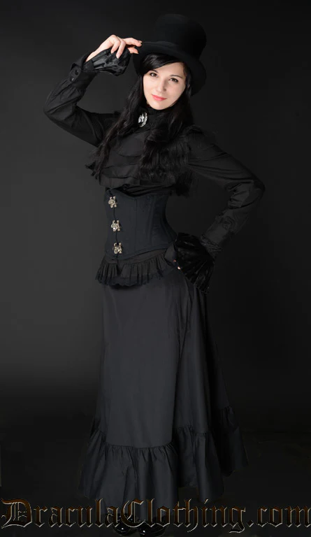Black High Waist Skirt
