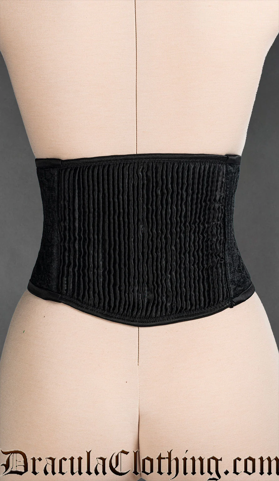 Black Lace Laceless Corset - Image 2