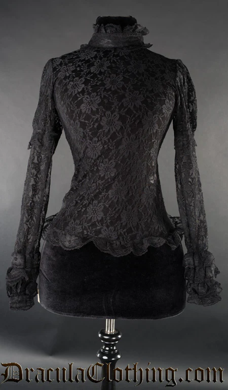 Black Lace Top - Image 2