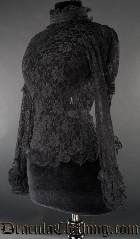 Black Lace Top - Image 4