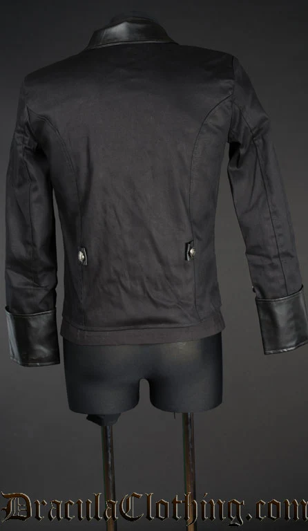 Black Military Jacket - Image 3