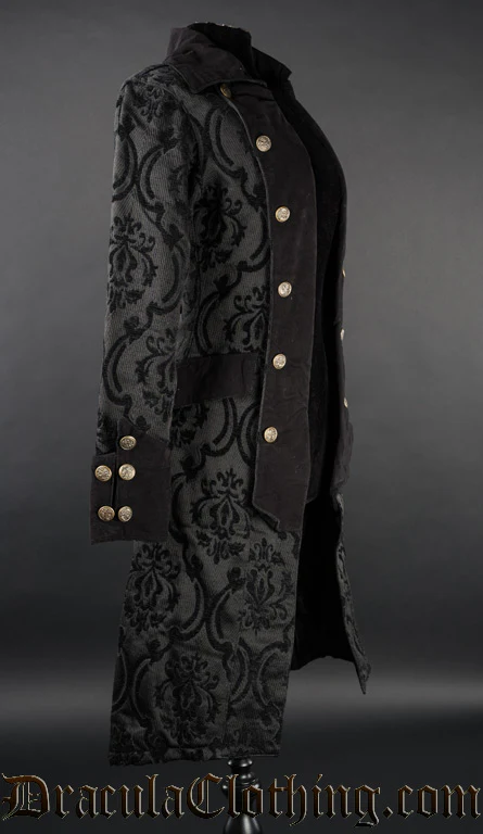 Black Pirate Princess Coat - Image 3