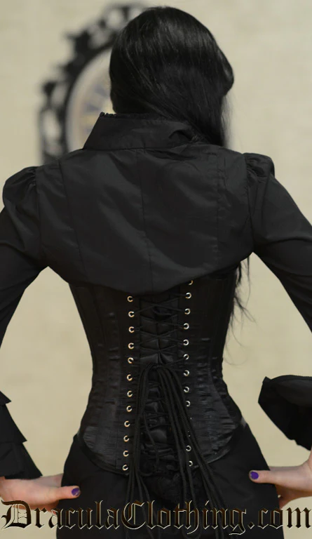 Black Striped Corset - Image 4