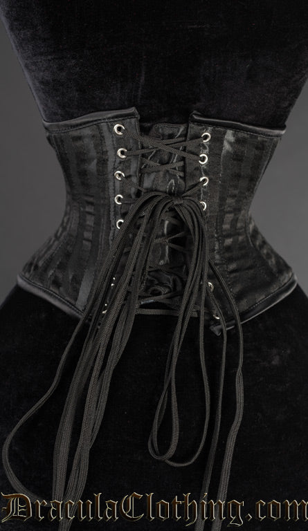Black Striped Waist Cincher - Image 3