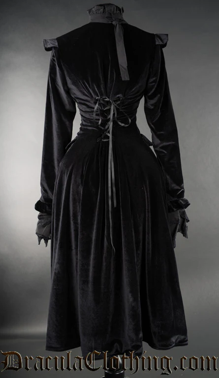 Black Velvet EGA Coat - Image 3
