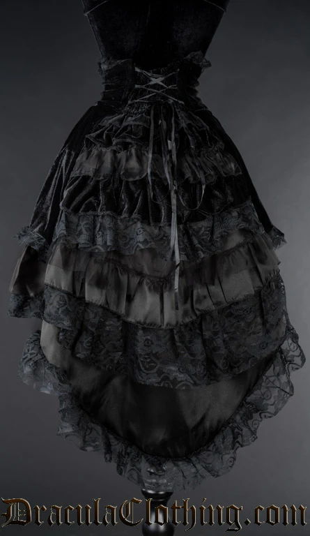 Black Velvet EGL Skirt - Image 3