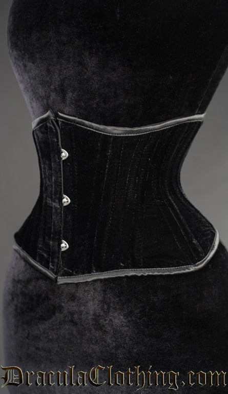 Black Velvet Extreme Waist Cincher - Image 2