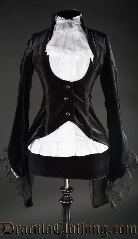 Black Velvet Tailcoat