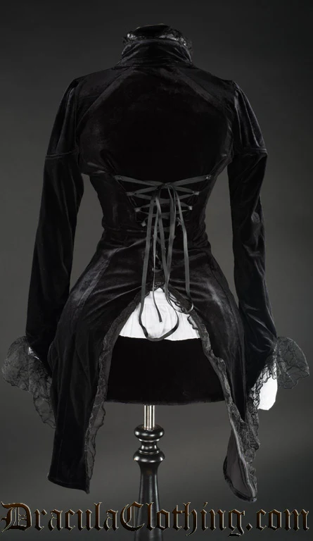 Black Velvet Tailcoat - Image 2