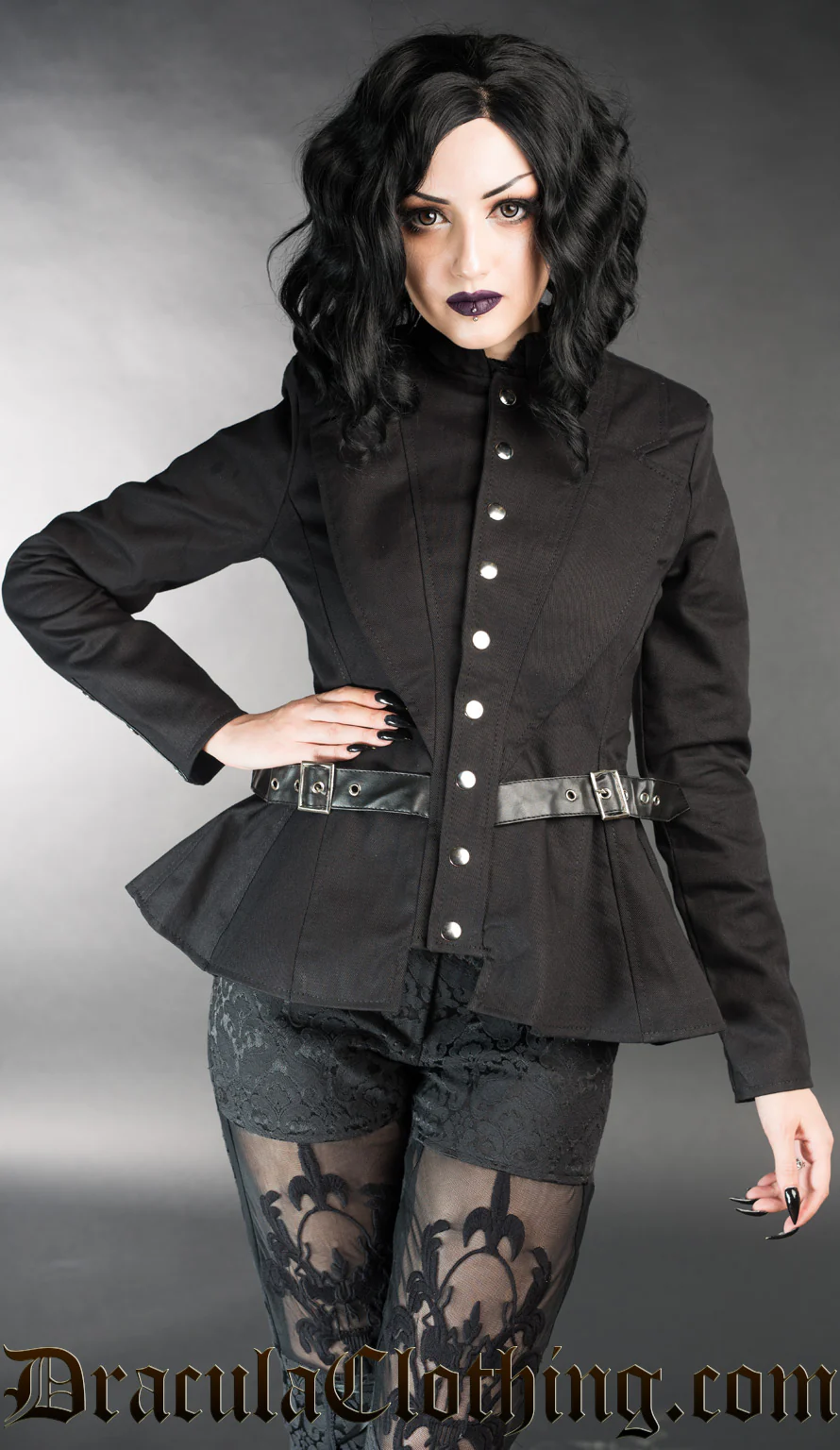 Black Vendetta Jacket - Image 4