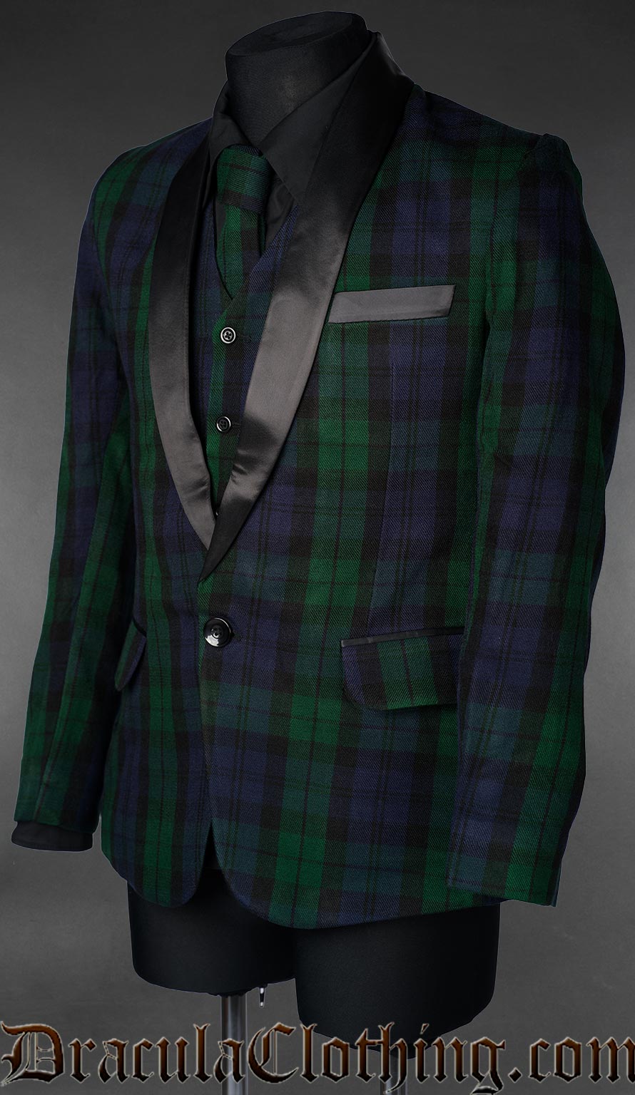 Black Watch Groom Jacket - Image 2
