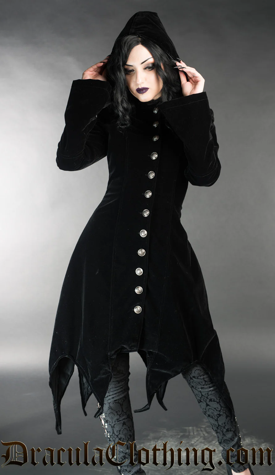 Black Witch Coat - Image 4