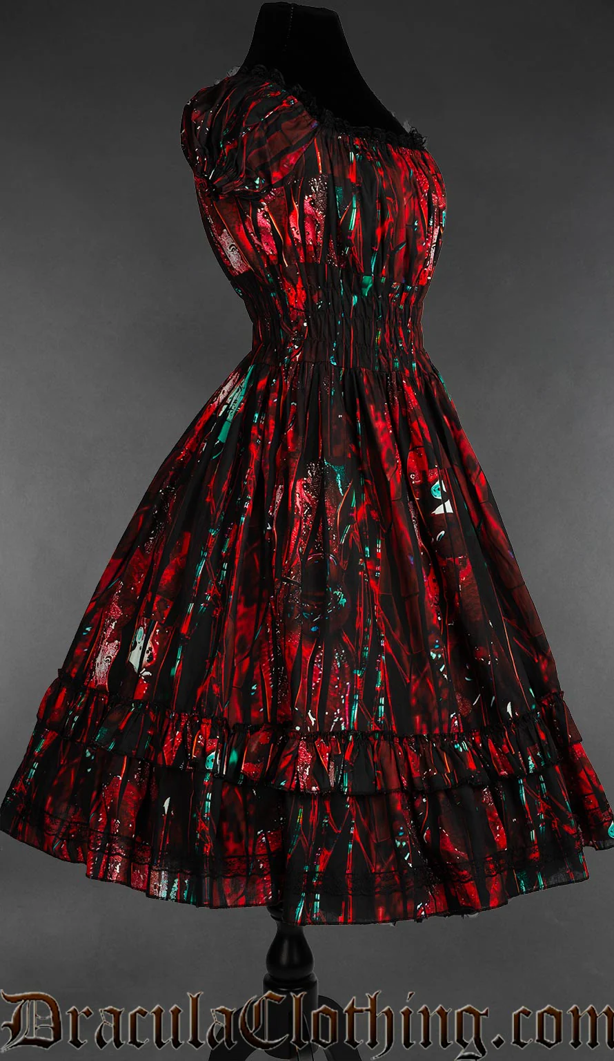Bloody Glass Gothabilly Dress - Image 5