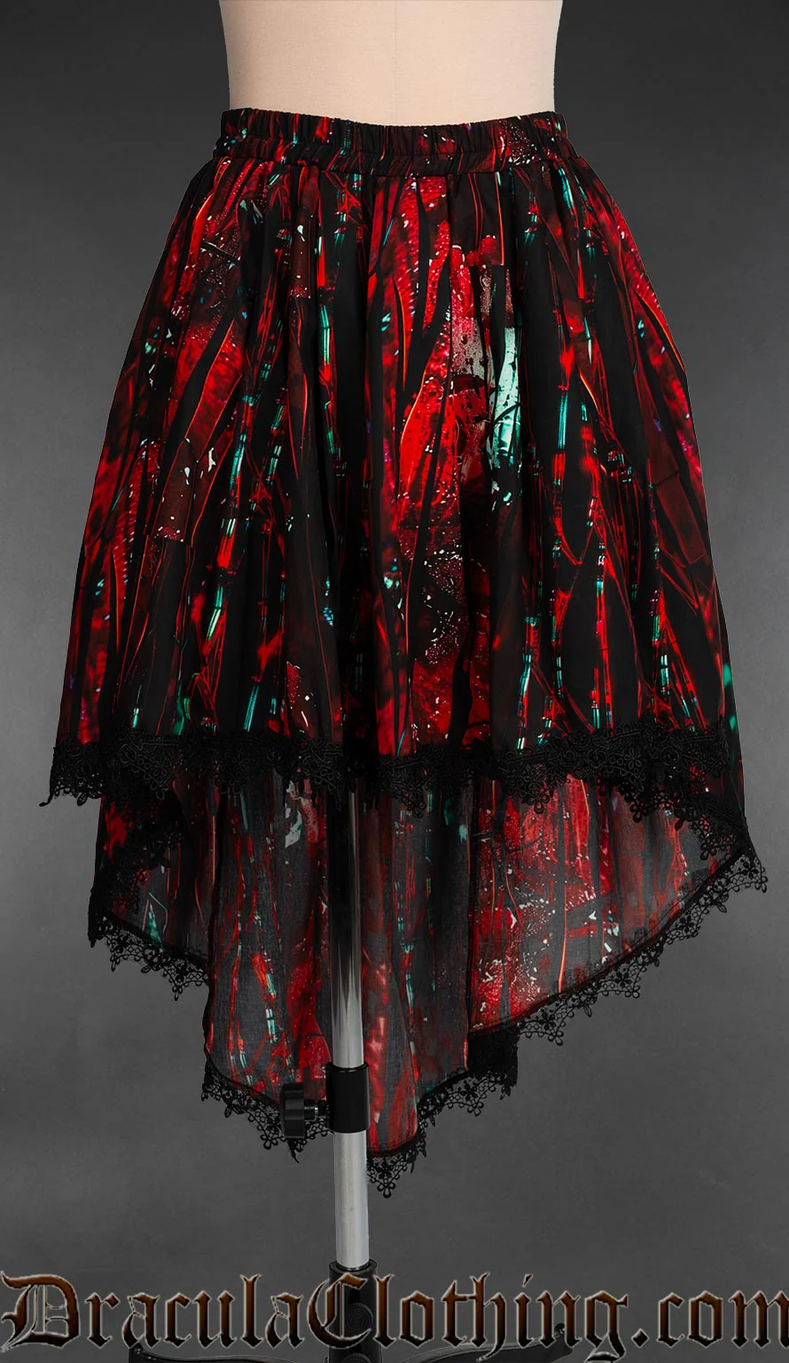 Bloody Glass High Low Skirt - Image 2