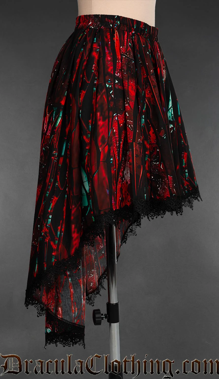 Bloody Glass High Low Skirt - Image 4