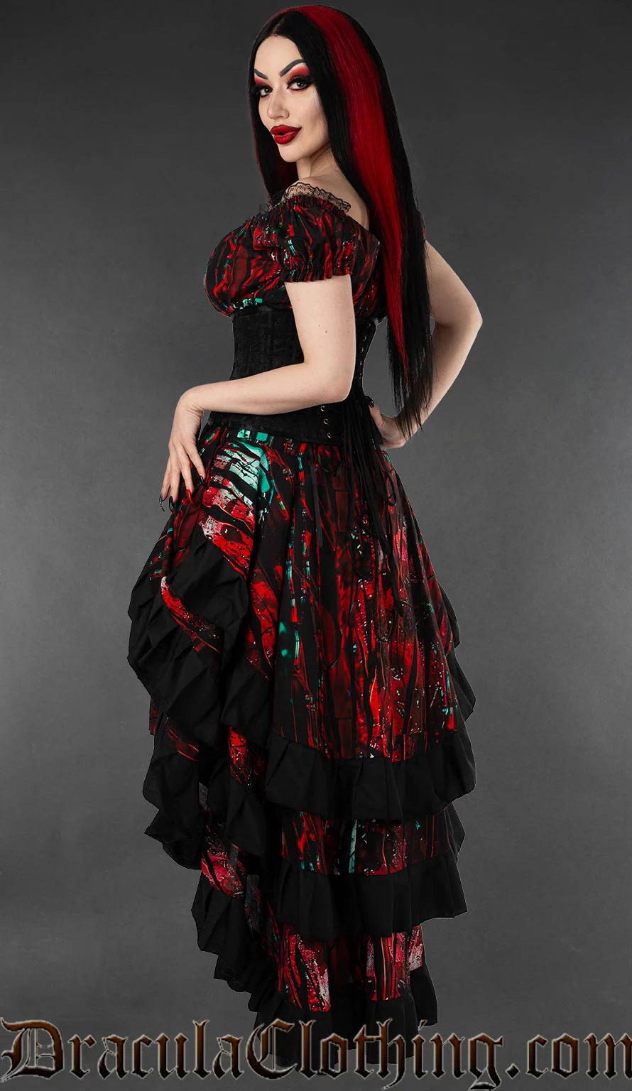 Bloody Glass Gothabilly Dress - Image 4