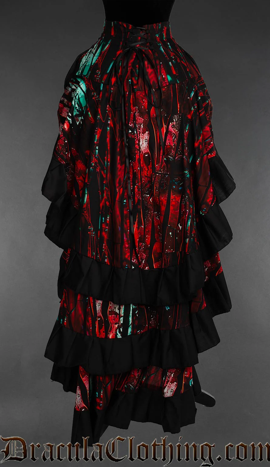 Bloody Glass Layer Bustle Skirt - Image 4