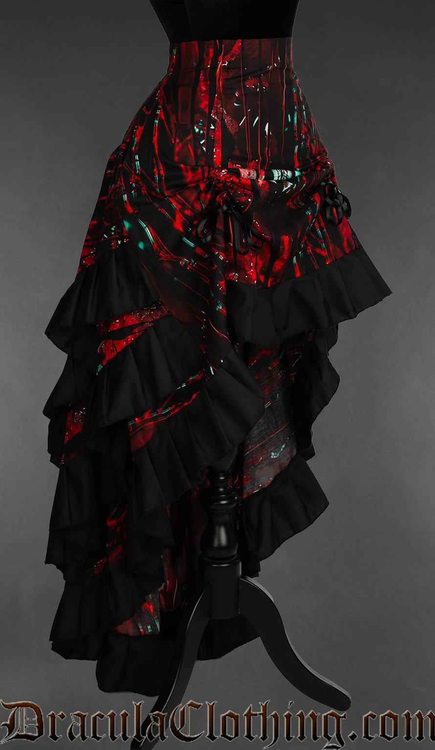 Bloody Glass Layer Bustle Skirt - Image 5