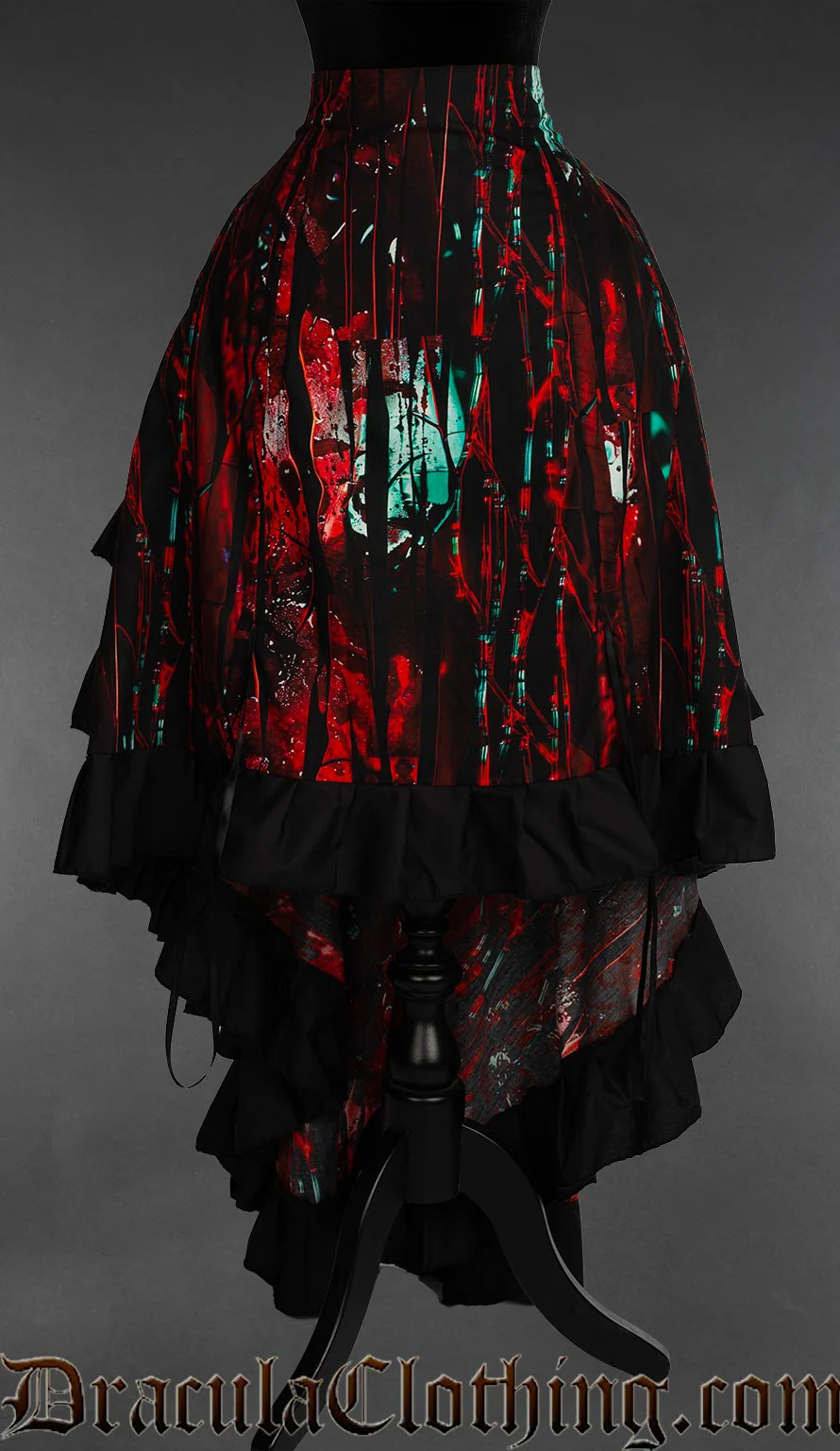 Bloody Glass Layer Bustle Skirt - Image 6