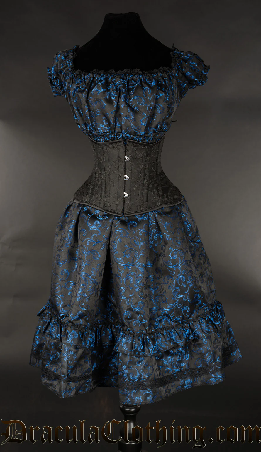 Sapphire Gothabilly Dress - Image 2