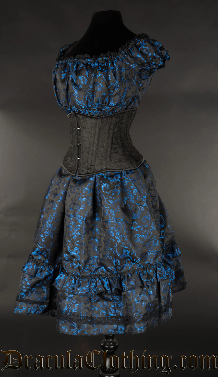 Sapphire Gothabilly Dress - Image 4