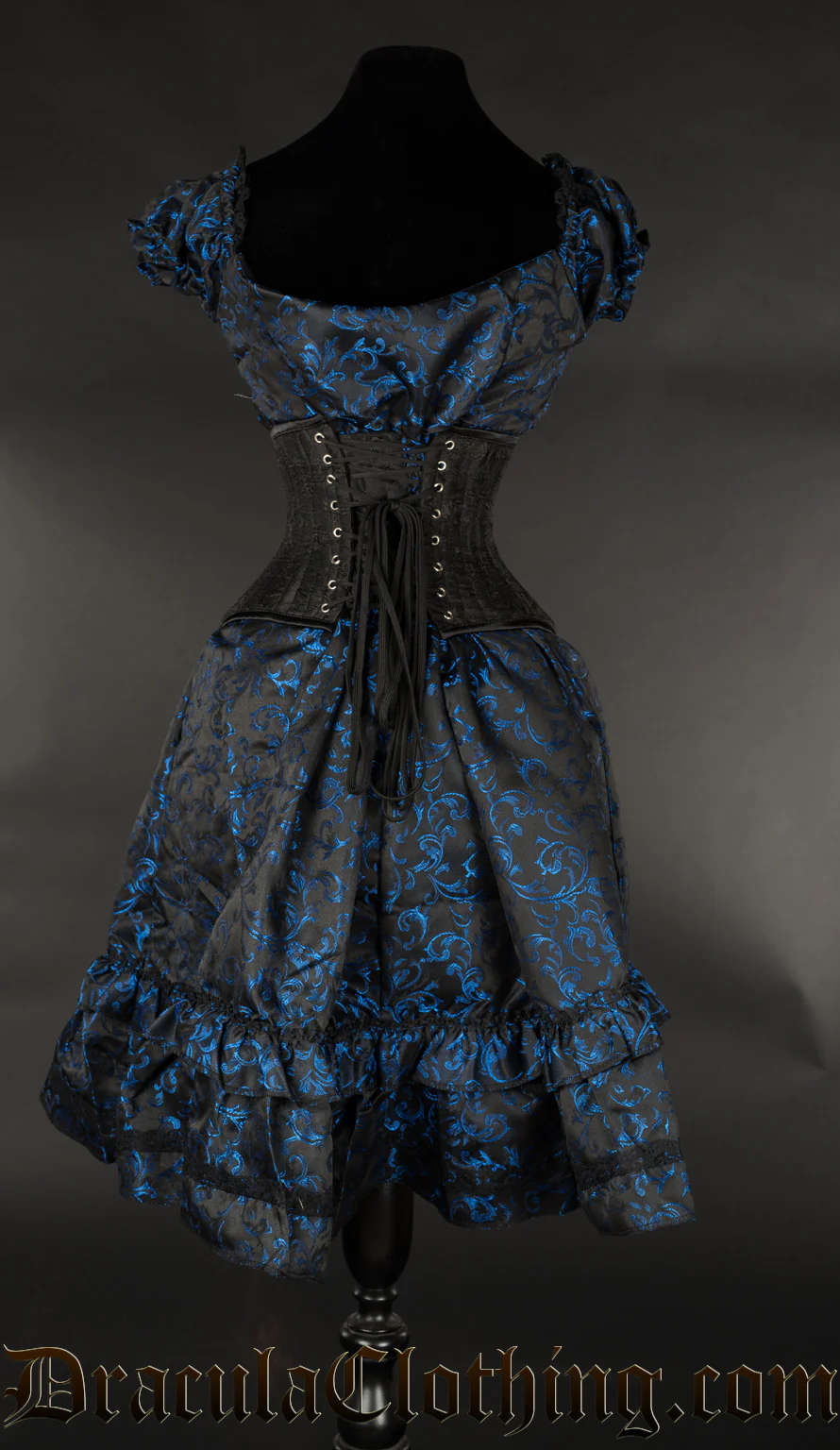 Sapphire Gothabilly Dress - Image 5