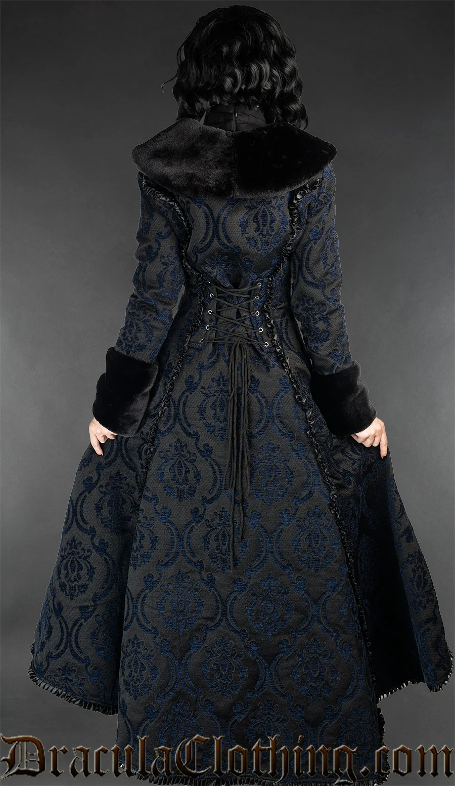 Blue Evil Princess Coat - Image 2