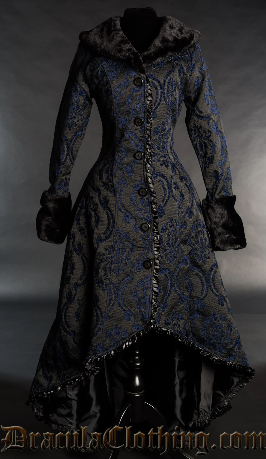 Blue Evil Princess Coat - Image 3