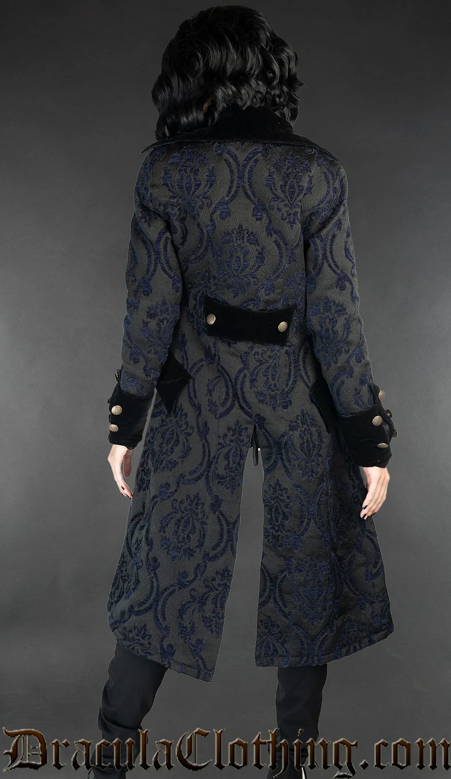 Blue Pirate Princess Coat - Image 2