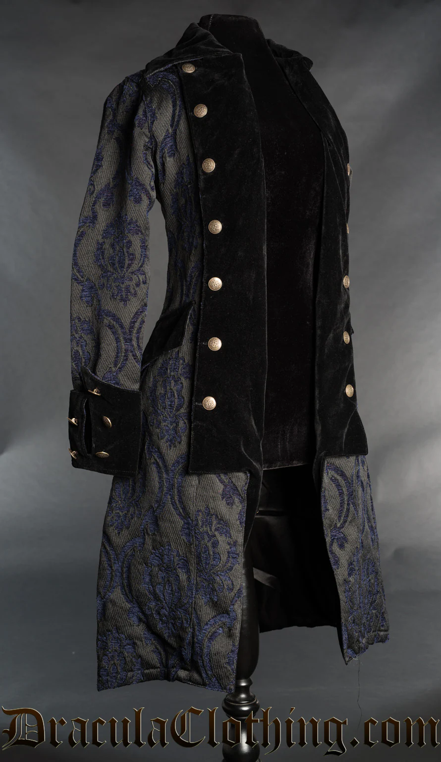 Blue Pirate Princess Coat - Image 3
