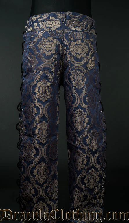 Blue Royal Laced Pants - Image 2
