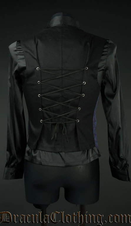 Blue Royal Long Vest - Image 2