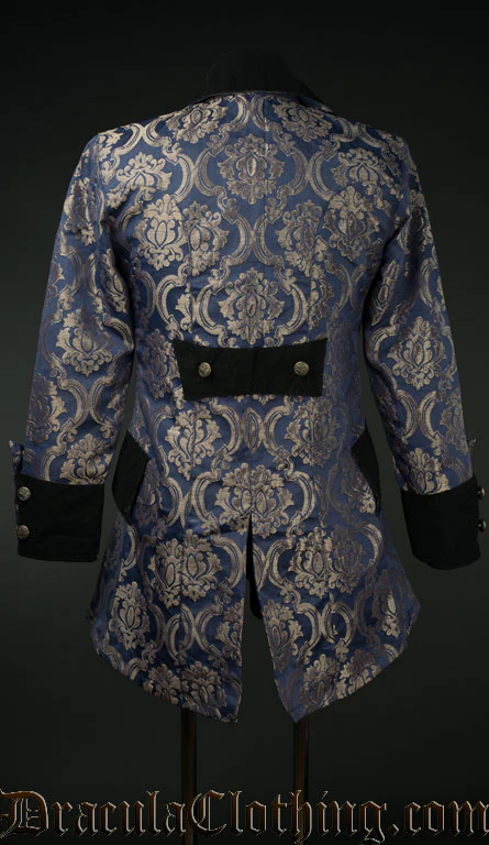 Blue Royal Pirate Jacket - Image 2