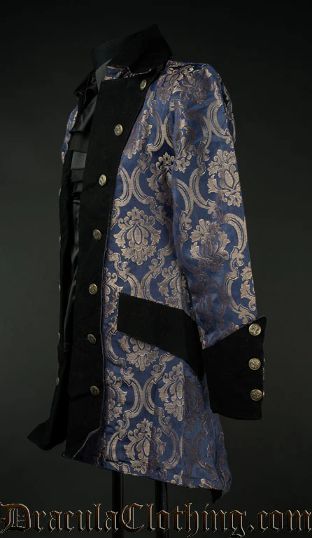 Blue Royal Pirate Jacket - Image 3