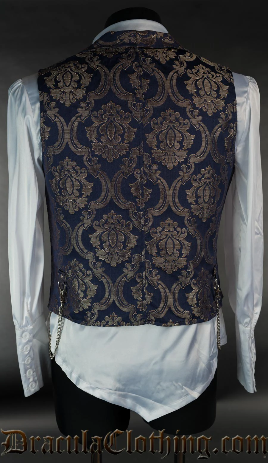 Blue Royal Waistcoat - Image 3