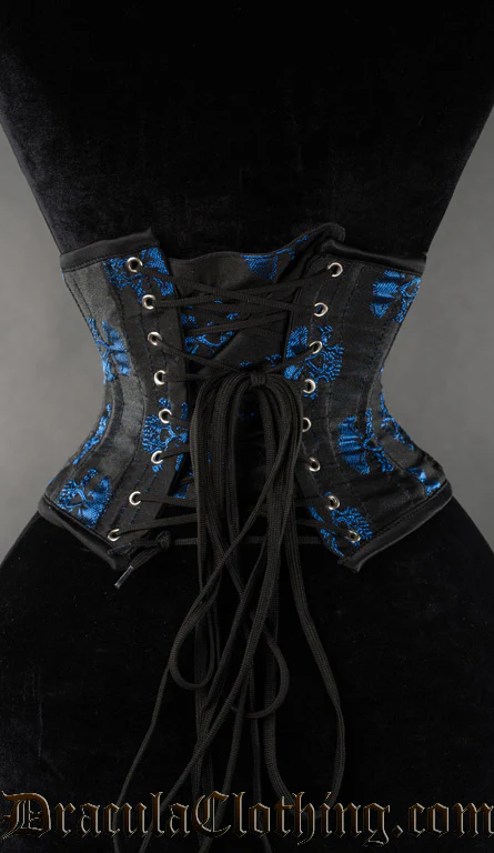 Blue Skull Waist Cincher - Image 3