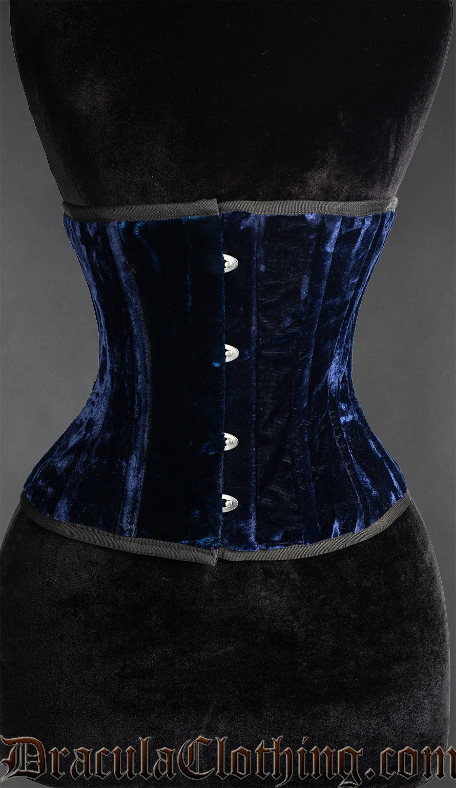 Blue Velvet Waspie